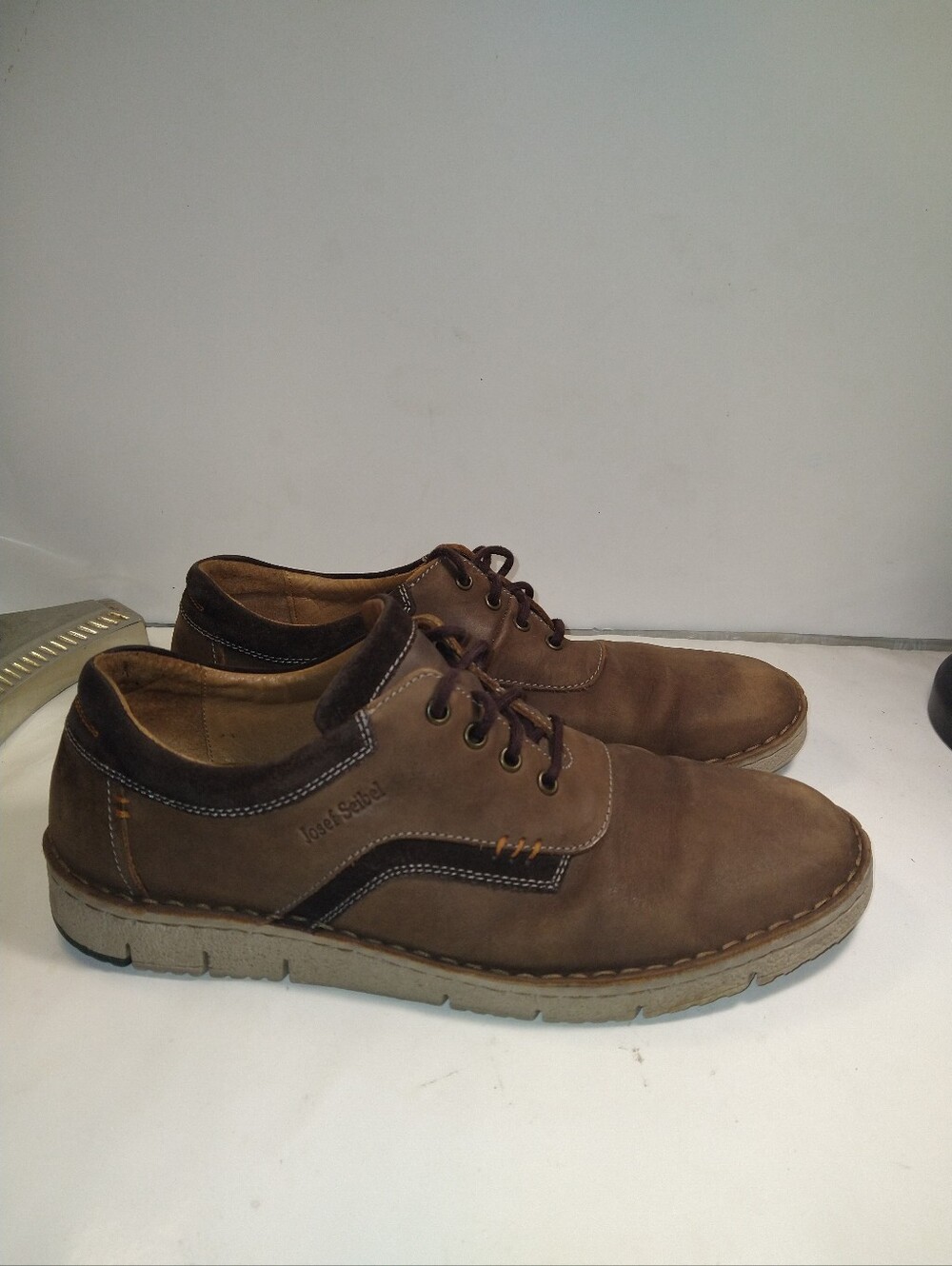 Josef Seibel Ruben 13 Brown Comfort Derby Oxford Shoes Men's sz 11(45).